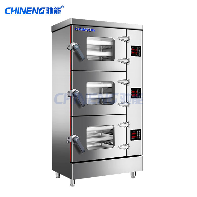 三门透窗蒸柜 三门透窗蒸柜