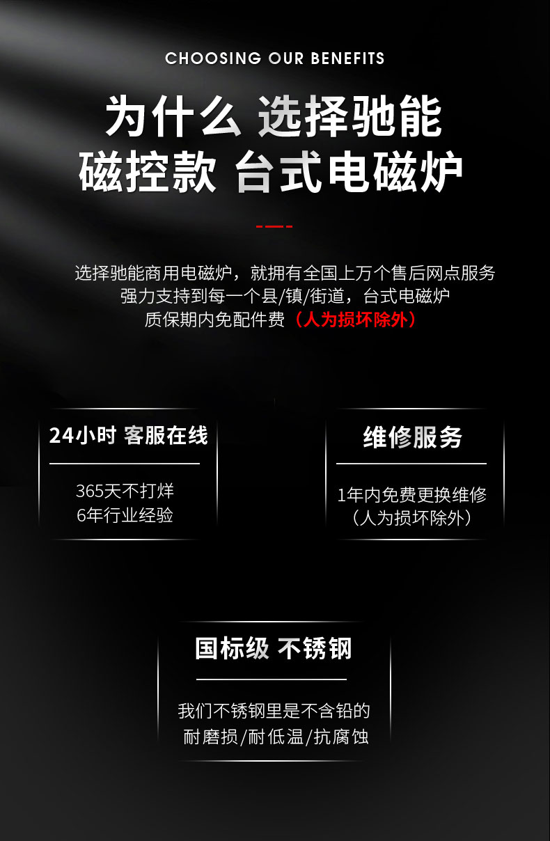 太阳集团8000W台式电磁炉3